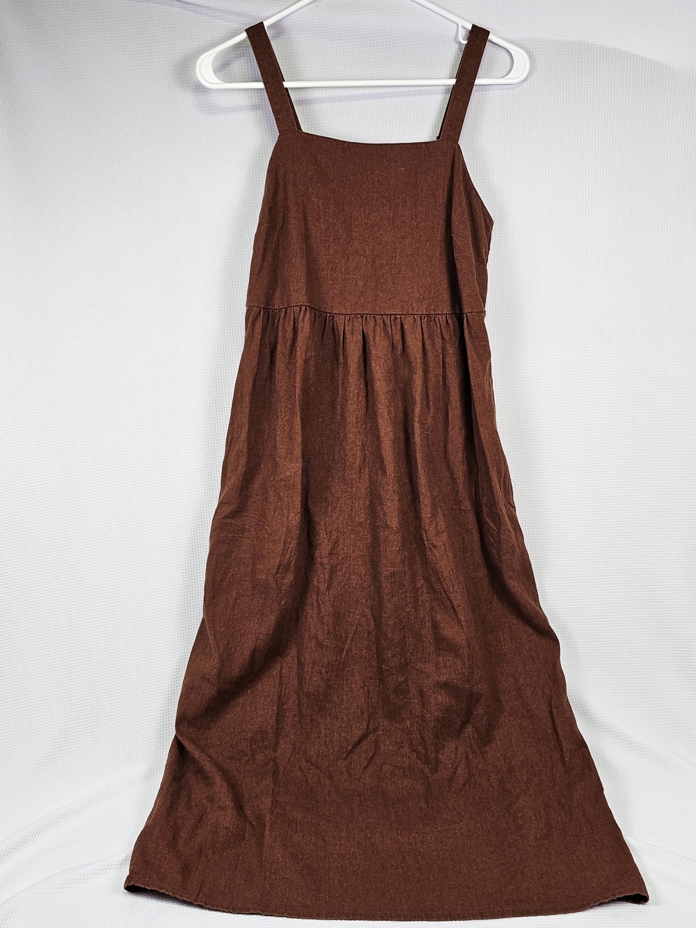 Sonoma Chocolate Brown Maxi Sundress with Wide Straps